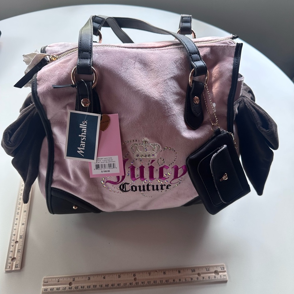 Daydreamer tote Juicy Couture Pink and Brown Women's Bag